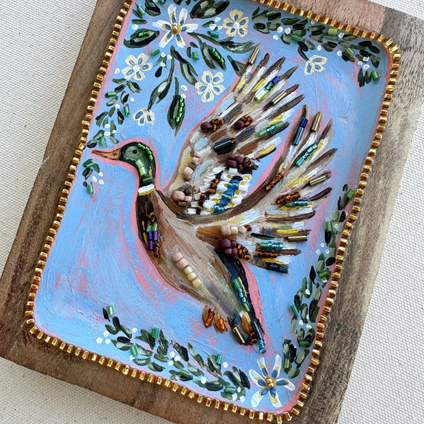 Mallard Duck Original Painting - "Hubert"