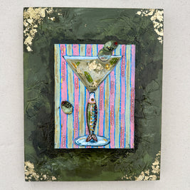 Martini Sardine Original Painting - 