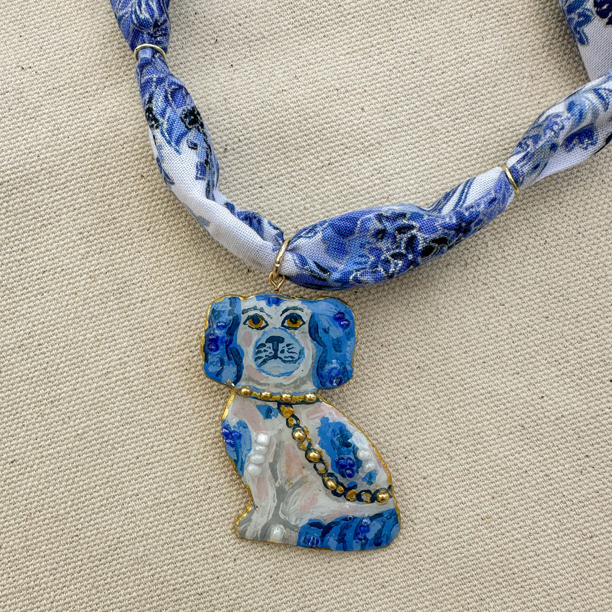 Staffordshire Antique Statement Necklace