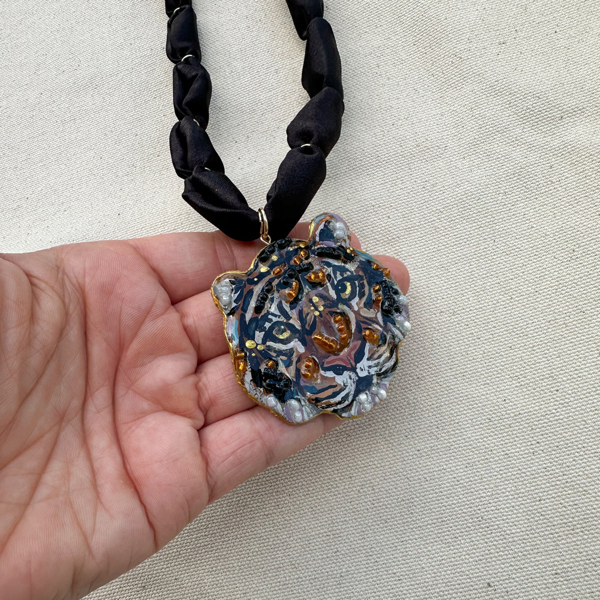 Tiger Statement Necklace