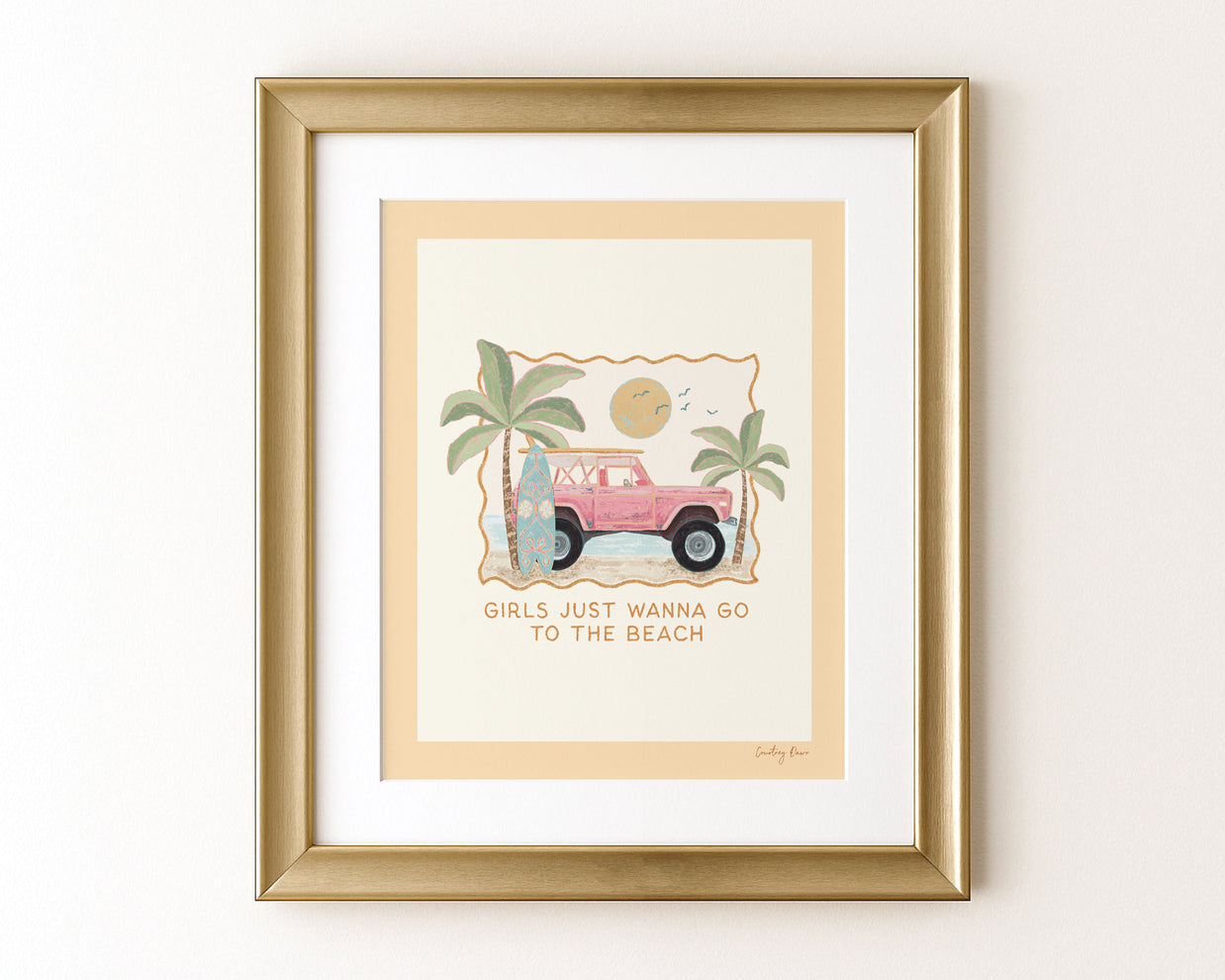 Pink Jeep | 8x10 Print