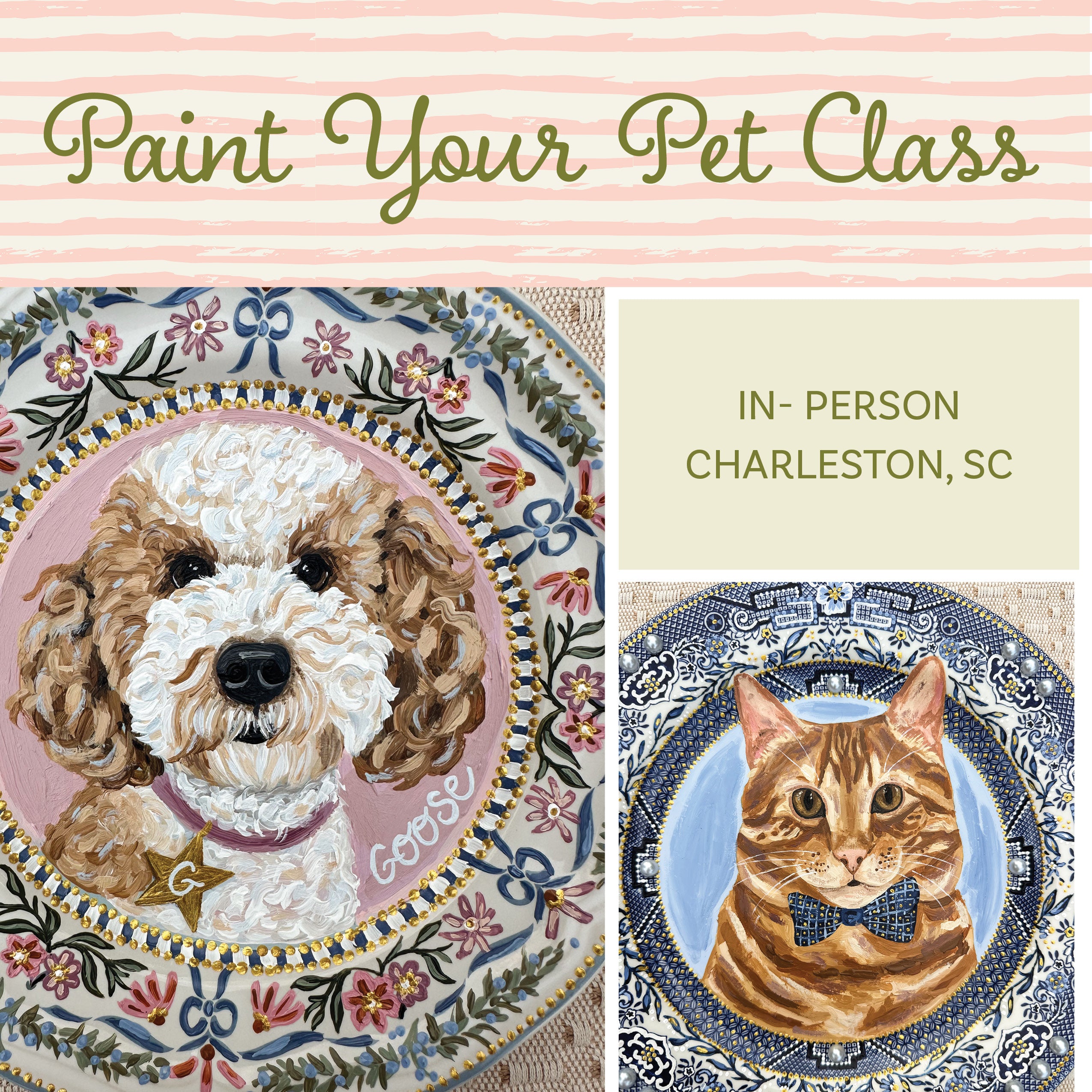 Paint Your Pet Class - In Person - Charleston, SC