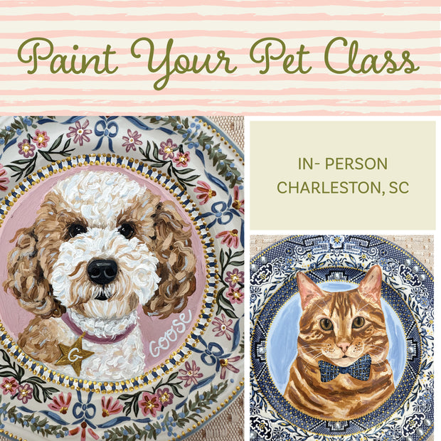 Paint Your Pet Class - In Person - Charleston, SC
