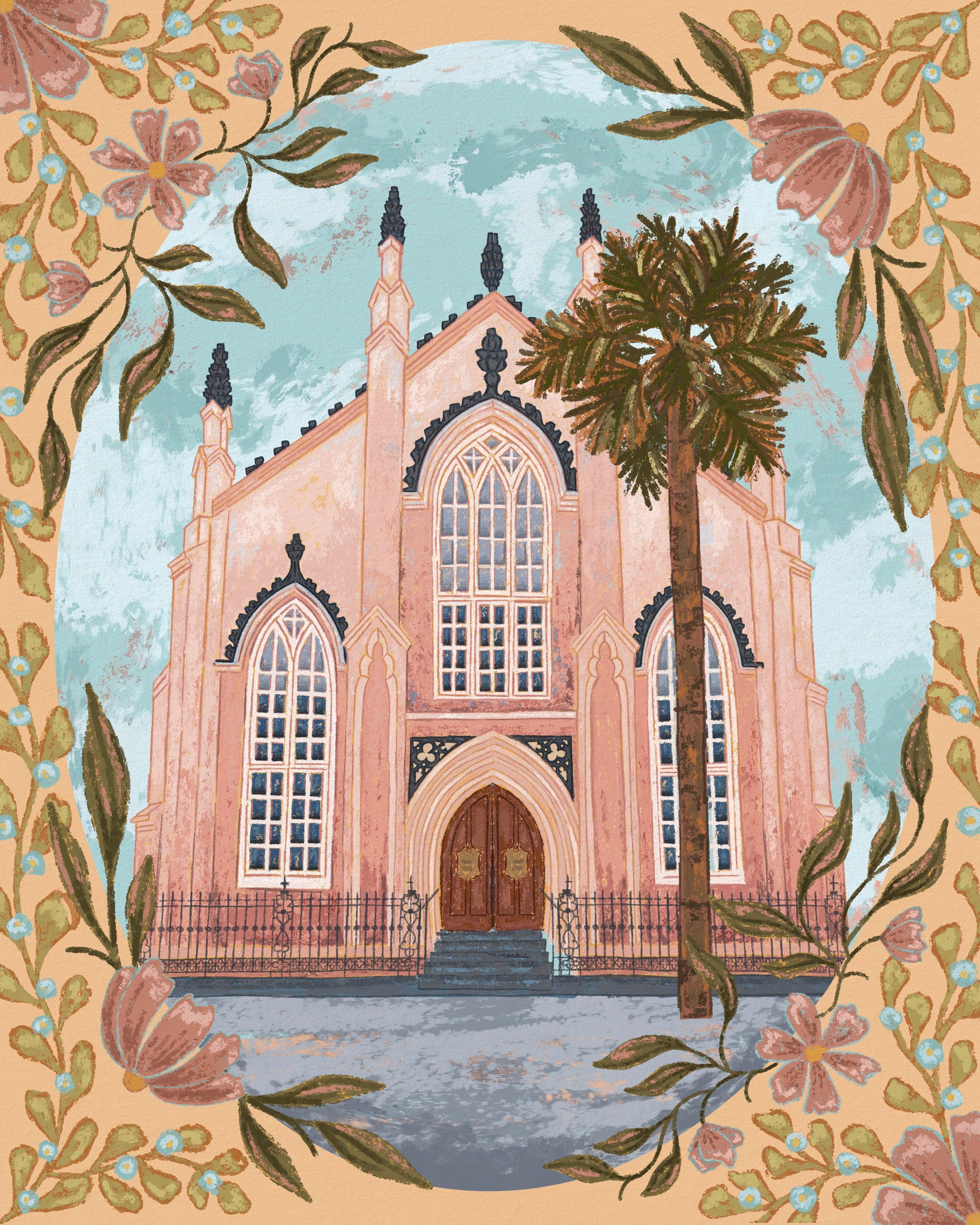 French Huguenot Church | 8x10 Print