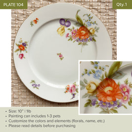 Plate 104 | Floral | 10