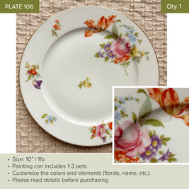 Plate 106 | Floral | 10