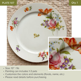 Plate 107 | Floral | 10