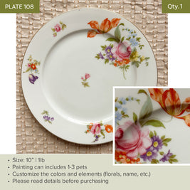 Plate 108 | Floral | 10