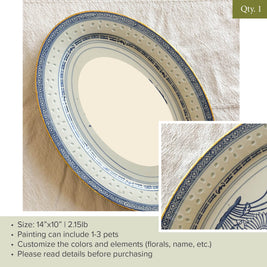 Plate 51 | Classic Blue | 14