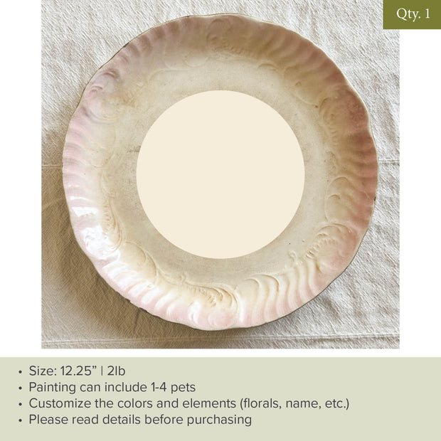 Plate 65 | Pink | 12.25"