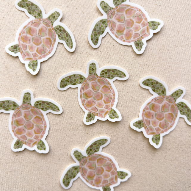 Sea Turtle Vinyl Sticker