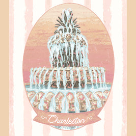 The Pineapple Fountain | 8x10 Print