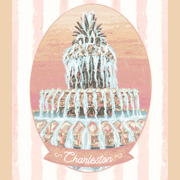 The Pineapple Fountain | 8x10 Print