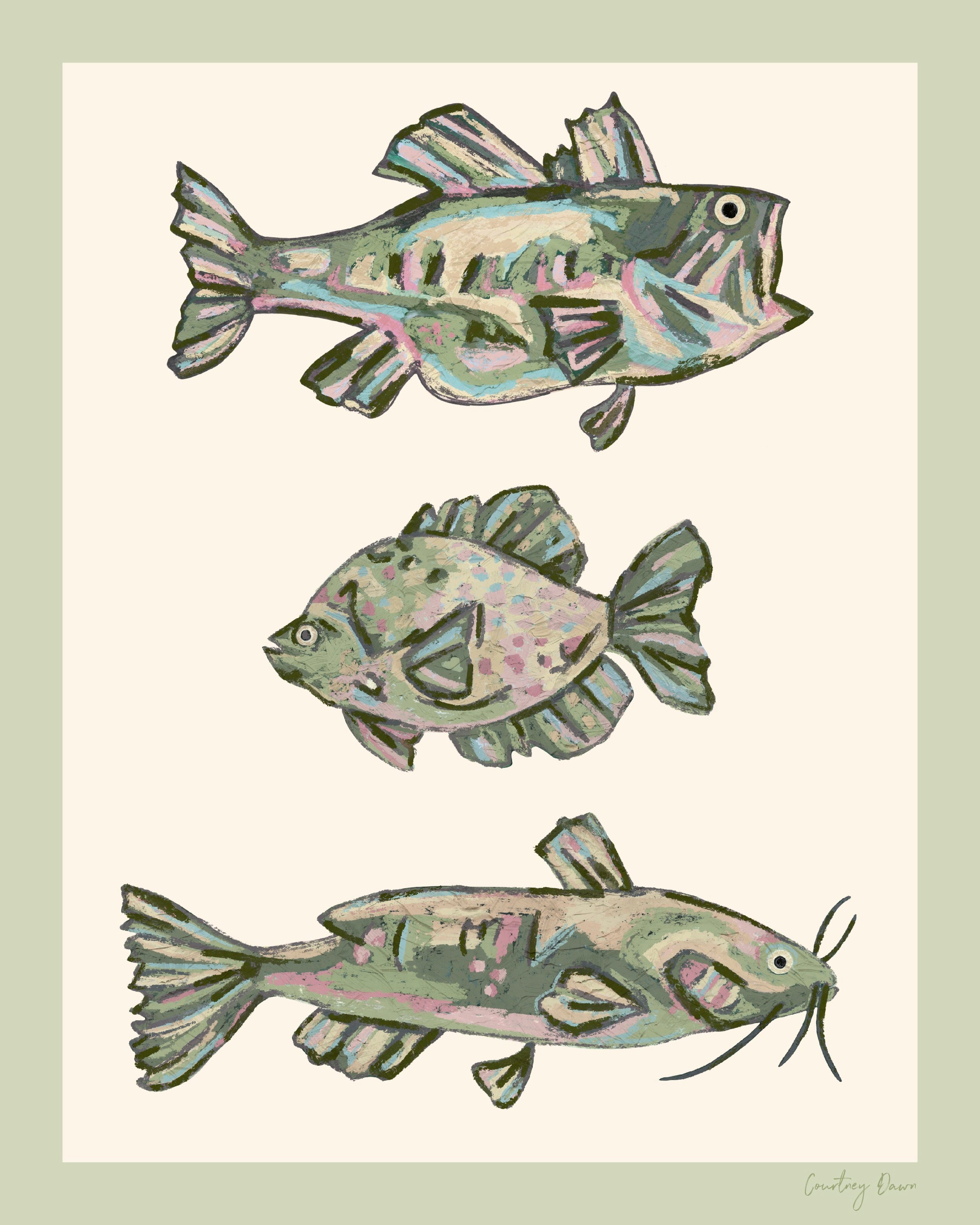 Classic Fish | 8x10 Print