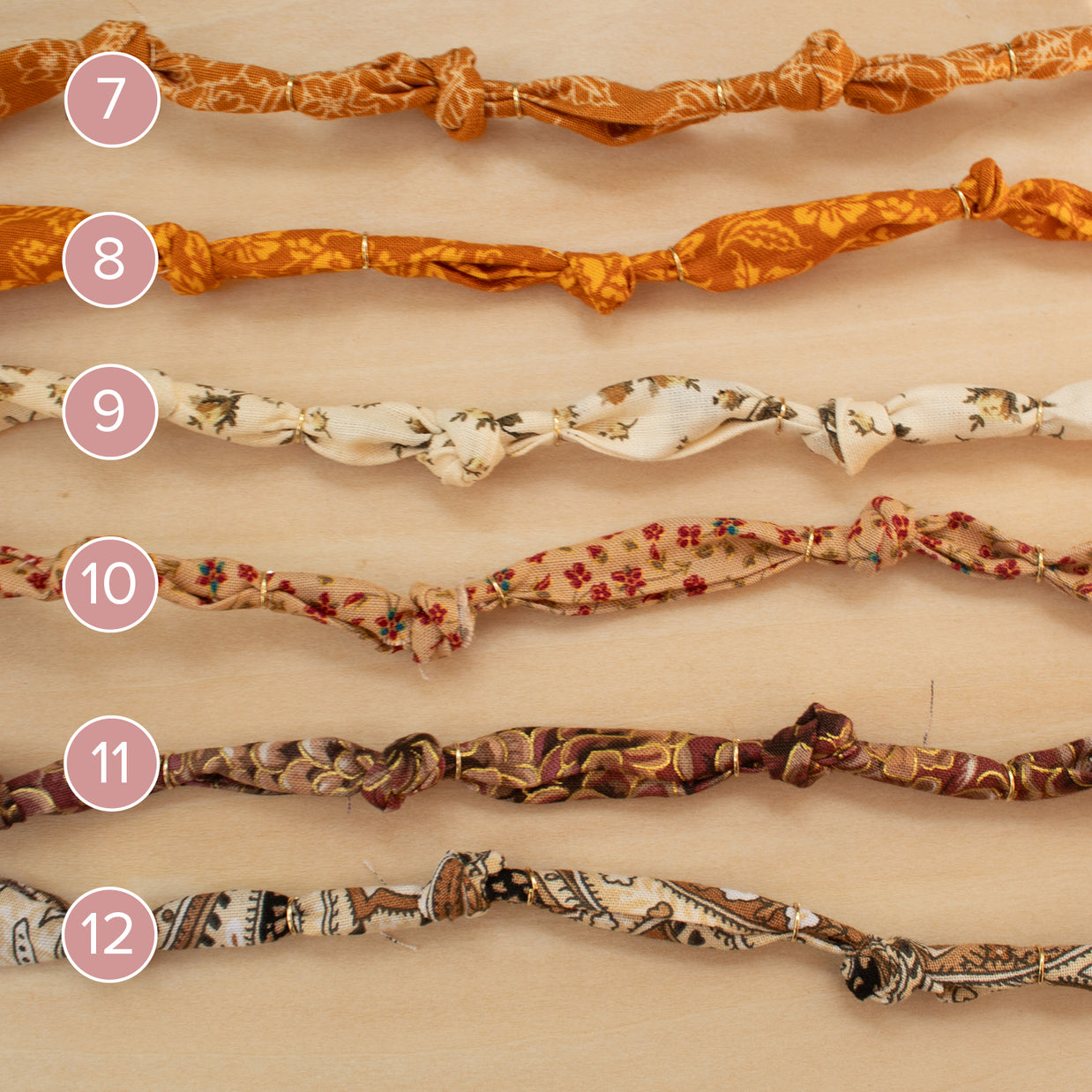 Bandana Necklace Options