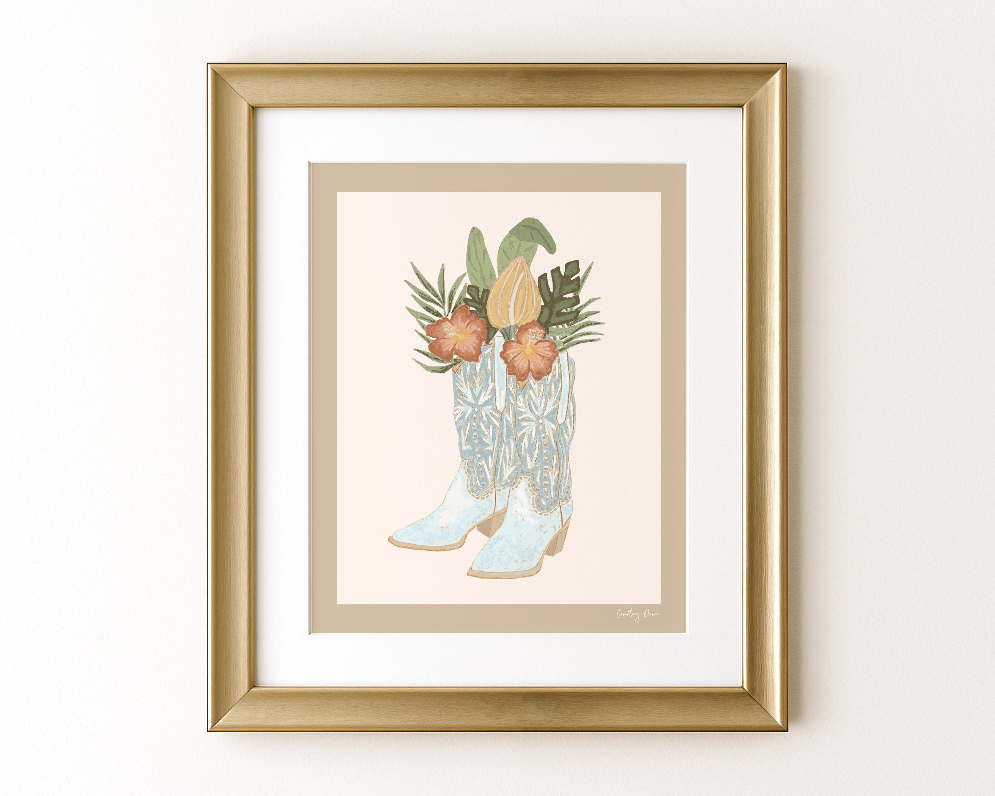 Coastal Boots | 8x10 Print