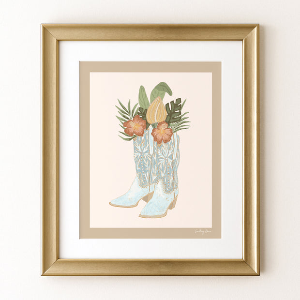 Coastal Boots | 8x10 Print