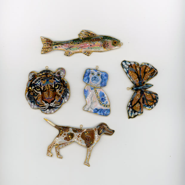 Hand-painted Statement Charms