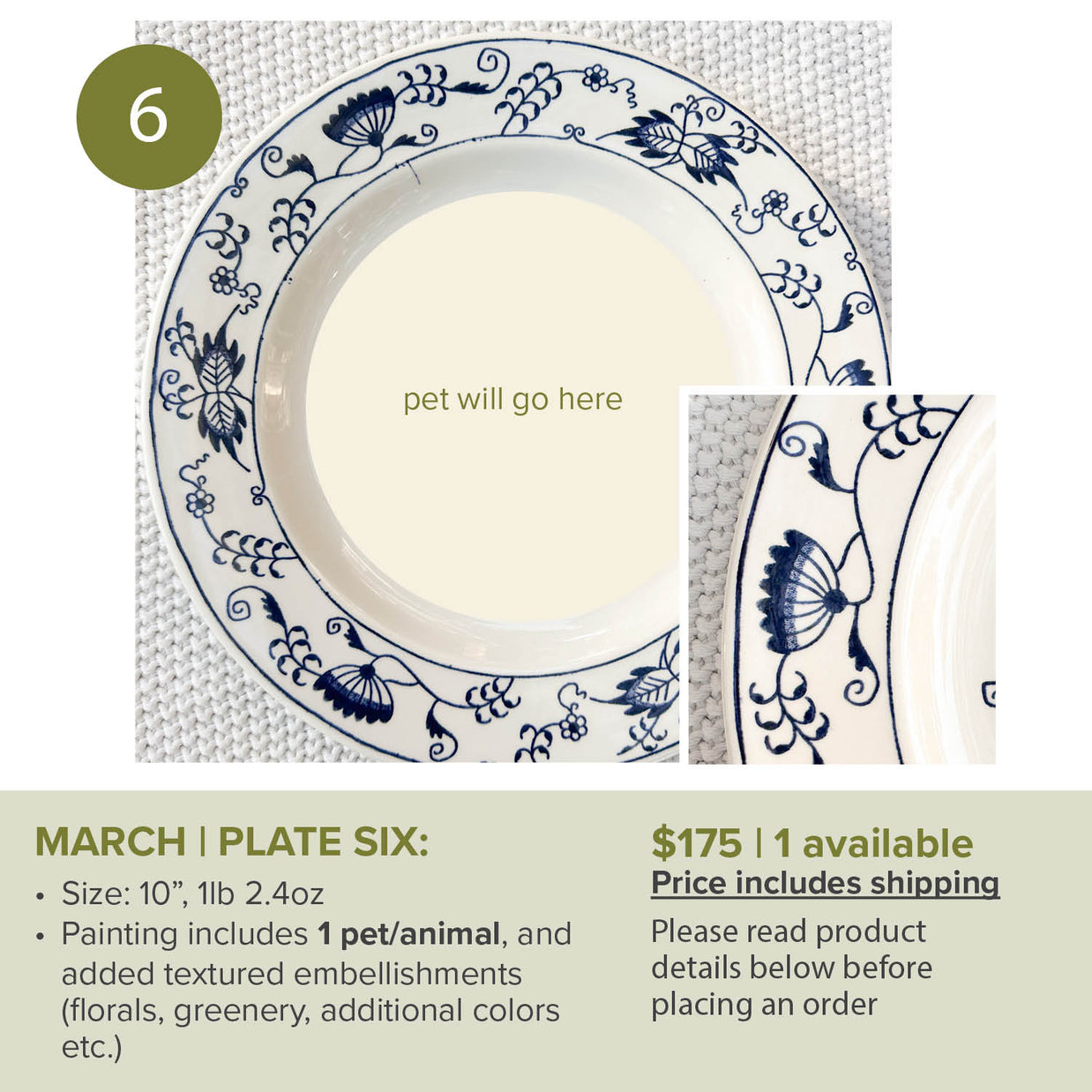 MARCH Custom Pet/animal Portrait Slots