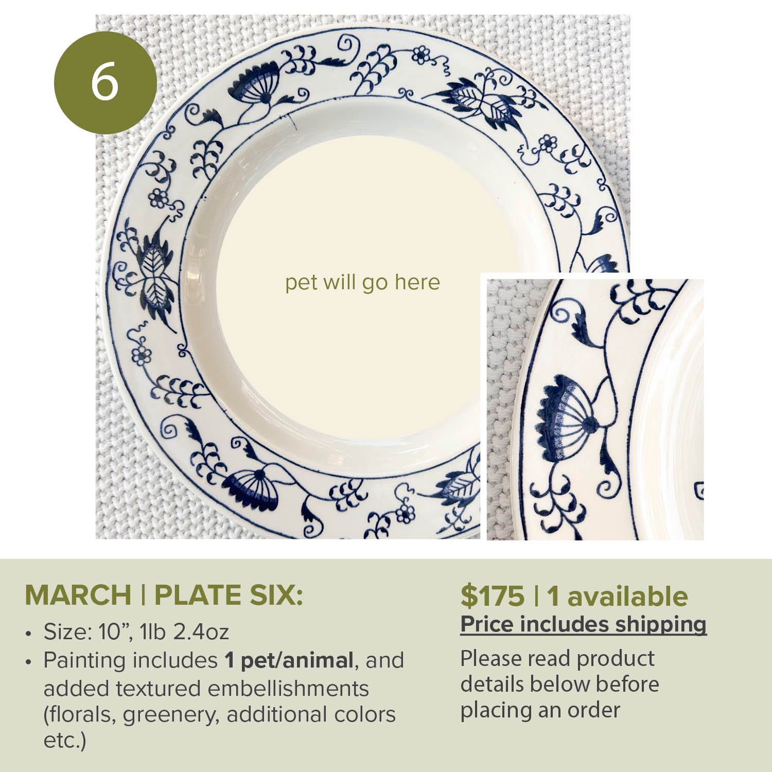 MARCH Custom Pet/animal Portrait Slots