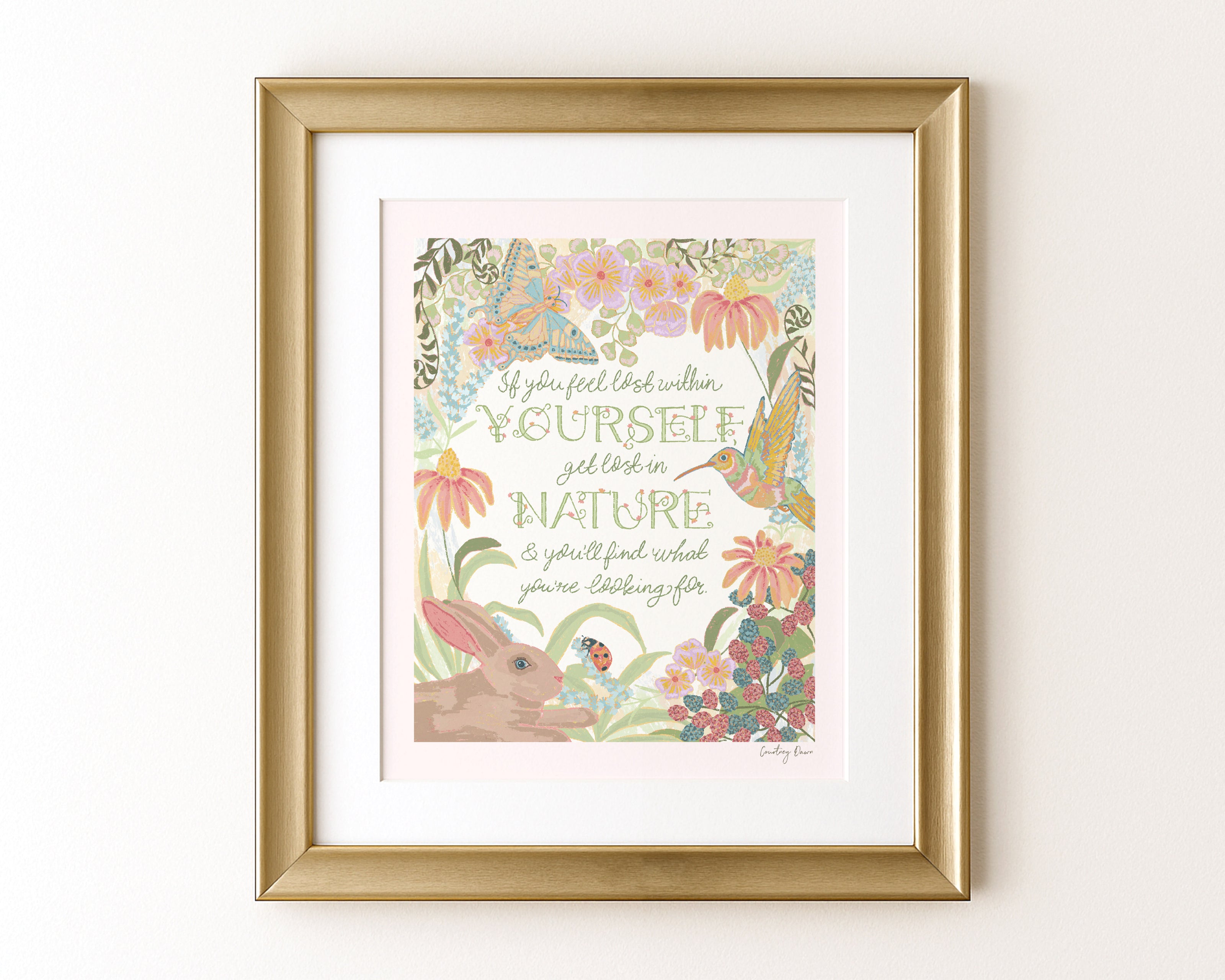 Whimsy Nature Lover | 8x10 Print (Copy)