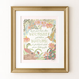 Whimsy Nature Lover | 8x10 Print (Copy)