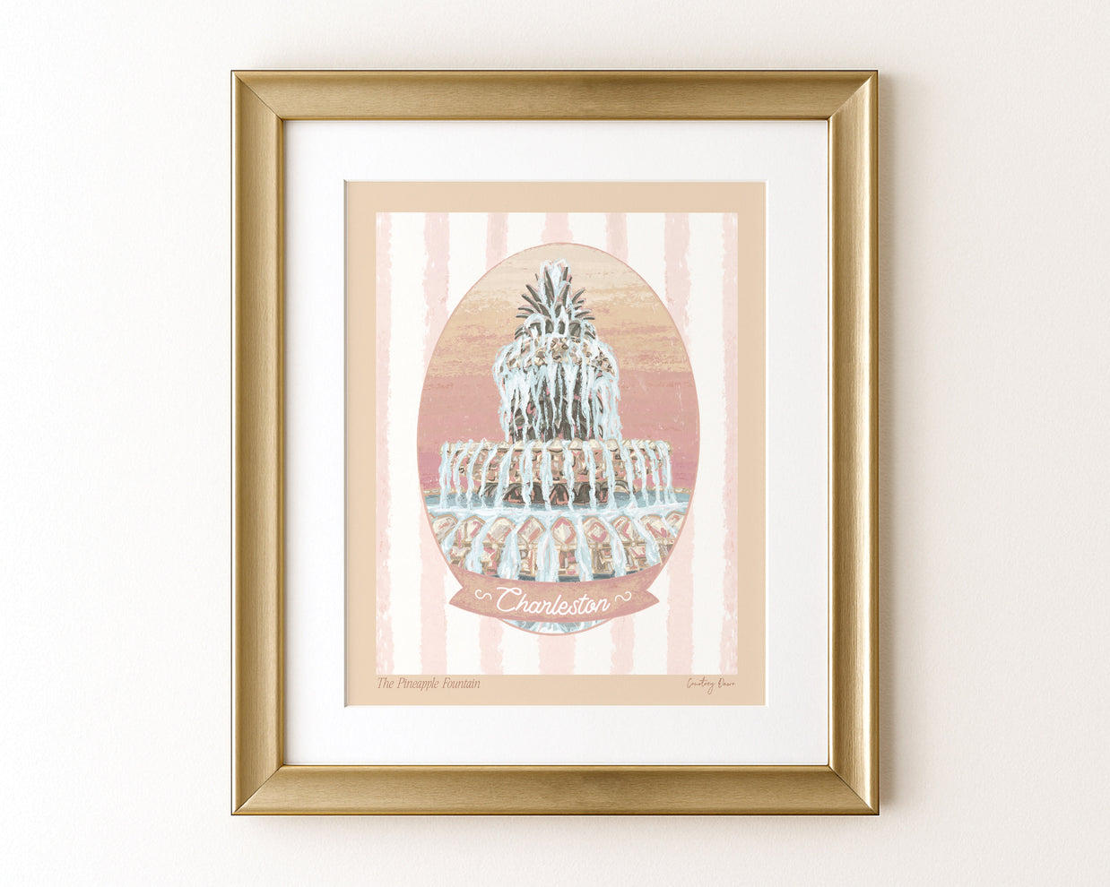 The Pineapple Fountain | 8x10 Print