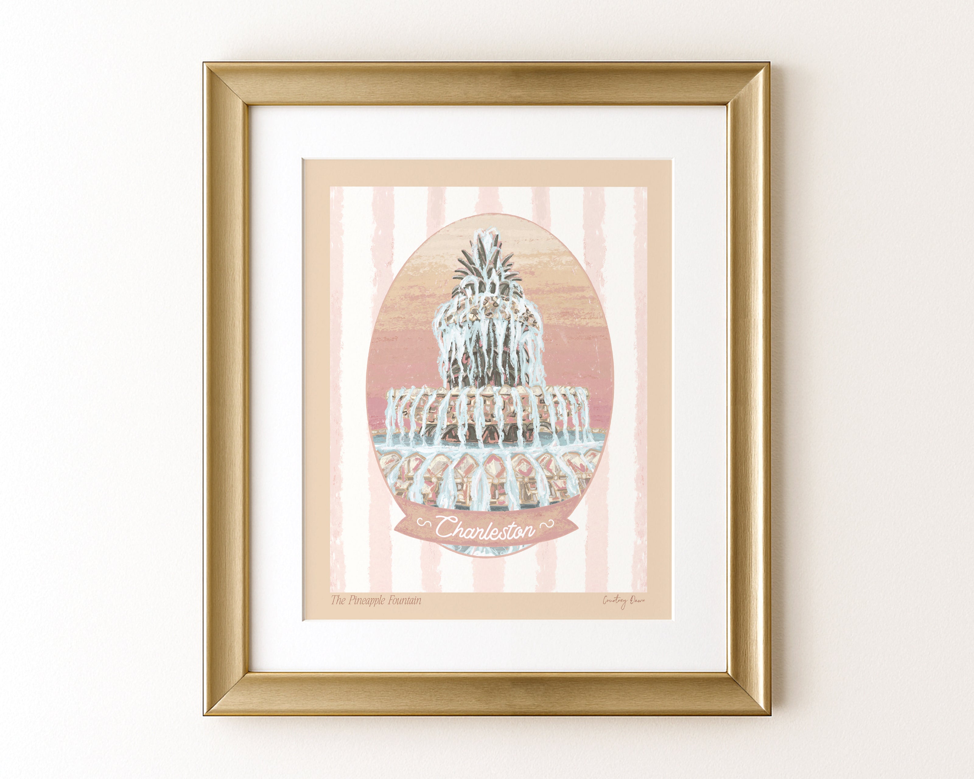 The Pineapple Fountain | 8x10 Print
