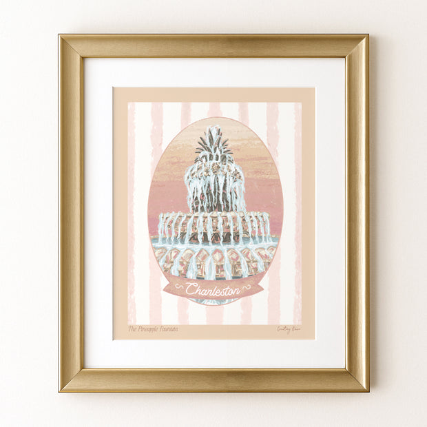The Pineapple Fountain | 8x10 Print