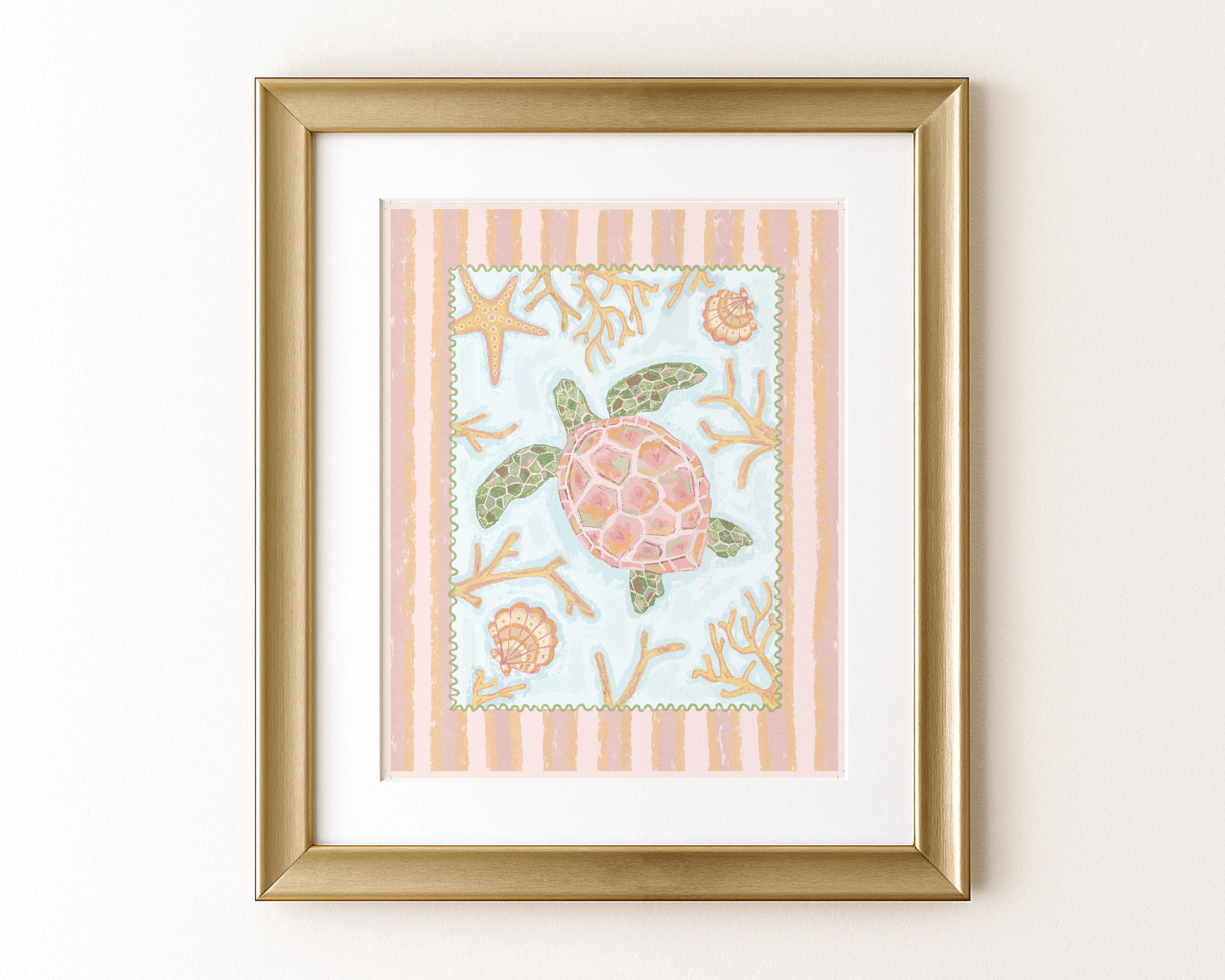 Sea Turtle | 8x10 Print